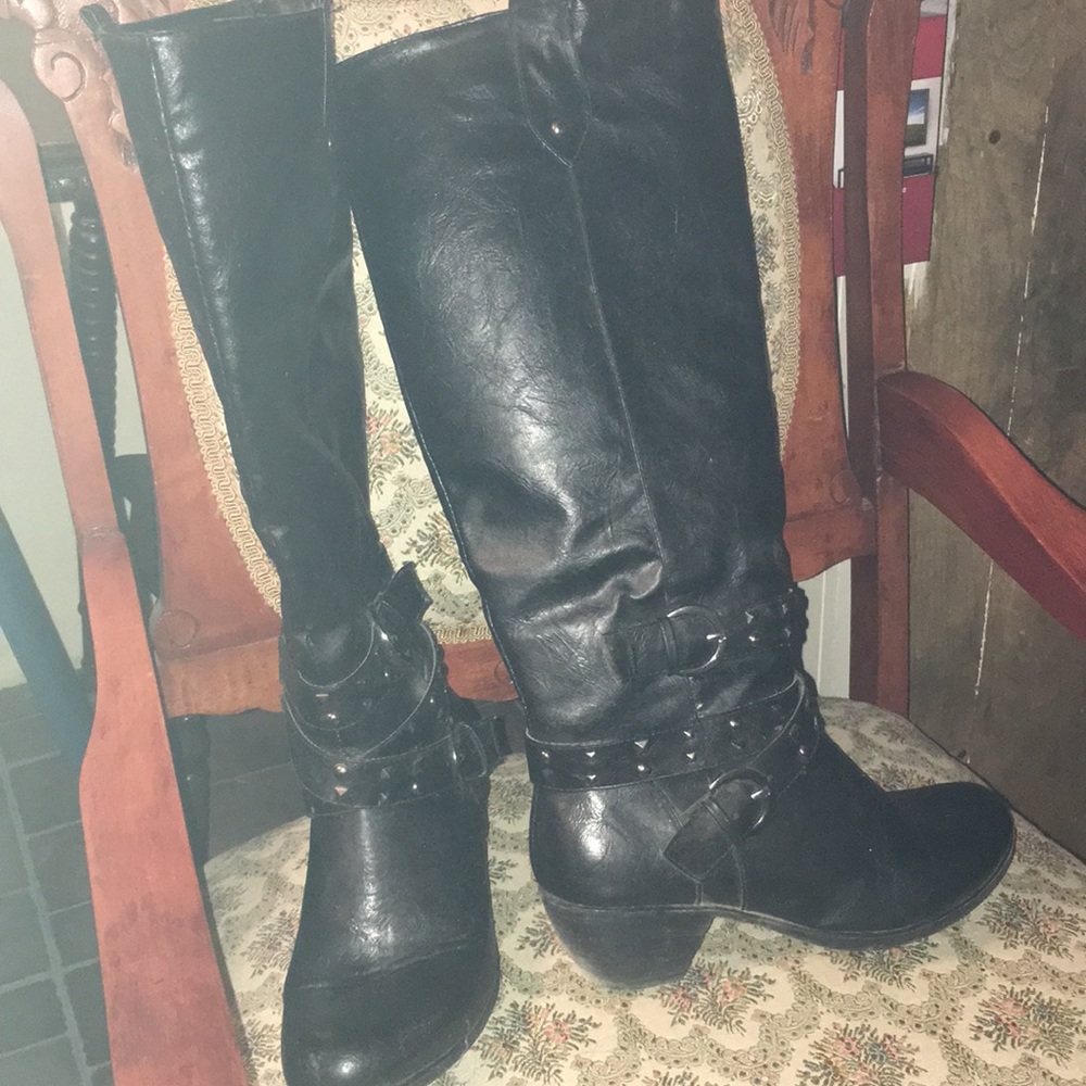 Knee high boots